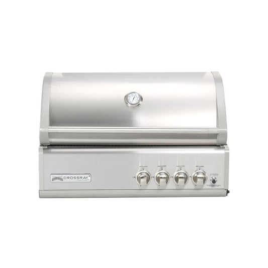 Crossray 4 Burner Gas BBQ Inbuilt