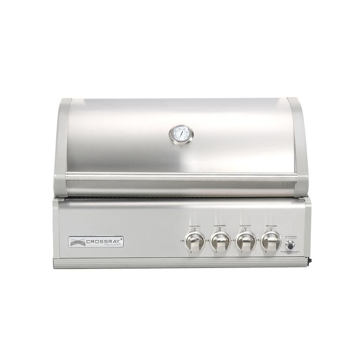 Crossray 4 Burner Gas BBQ Inbuilt