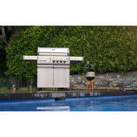 Crossray 4 Burner Gas BBQ with Trolley