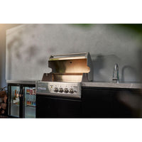 Crossray 4 Burner Gas Outdoor Kitchen Grey Bench