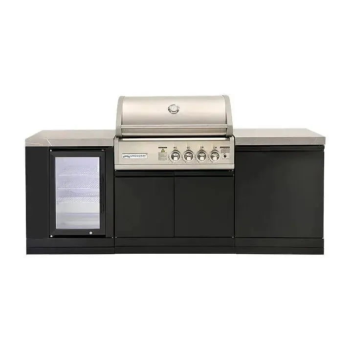 Crossray Compact 4 Burner Gas Outdoor Kitchen