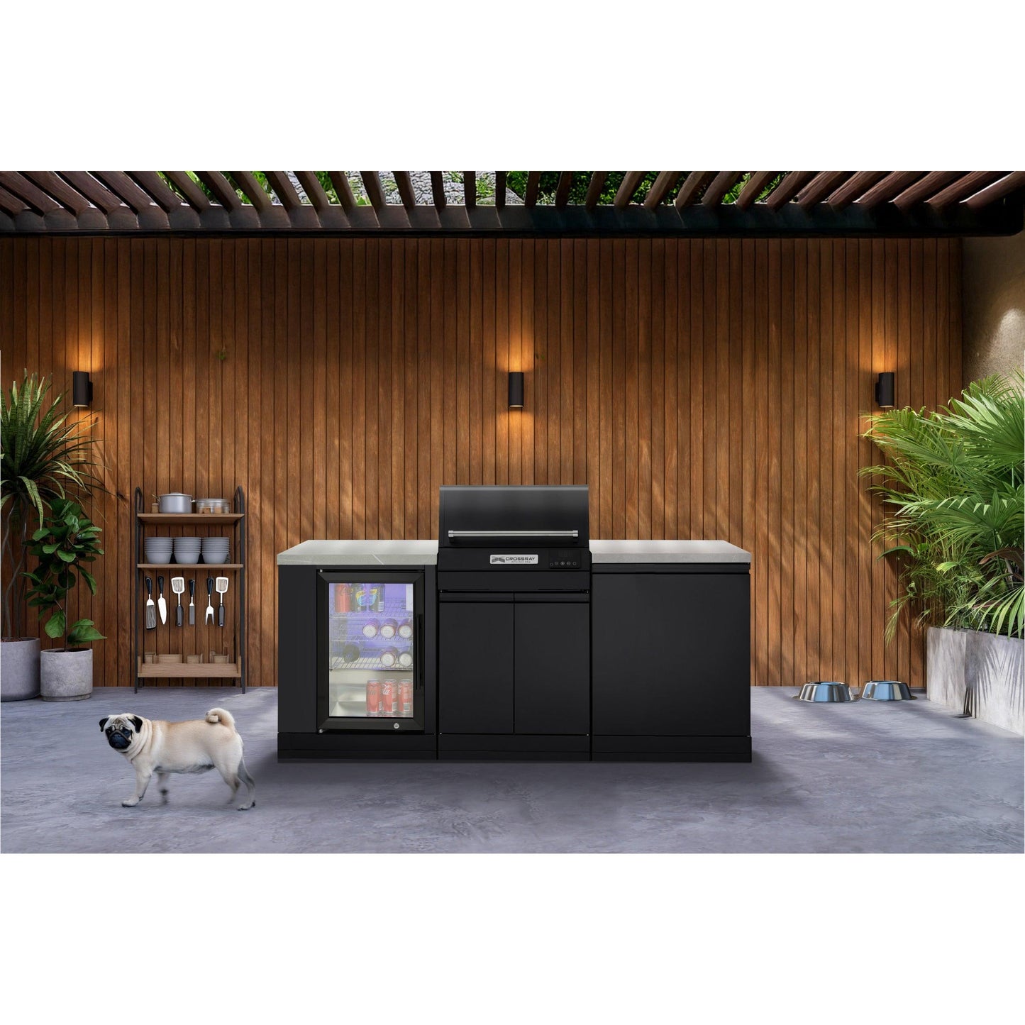 Crossray Compact eXtreme Electric Outdoor Kitchen