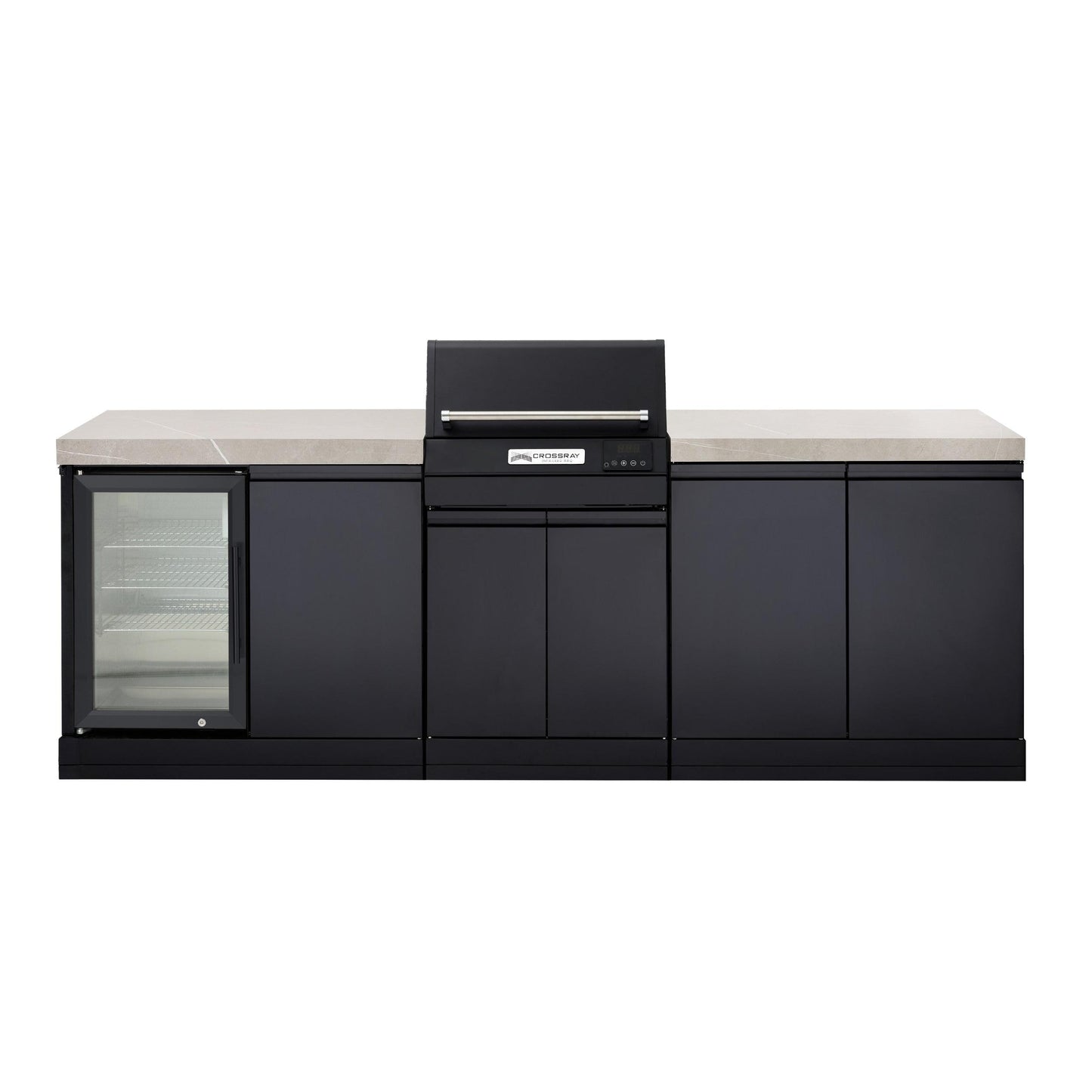 Crossray eXtreme Electric Outdoor Kitchen Grey Bench