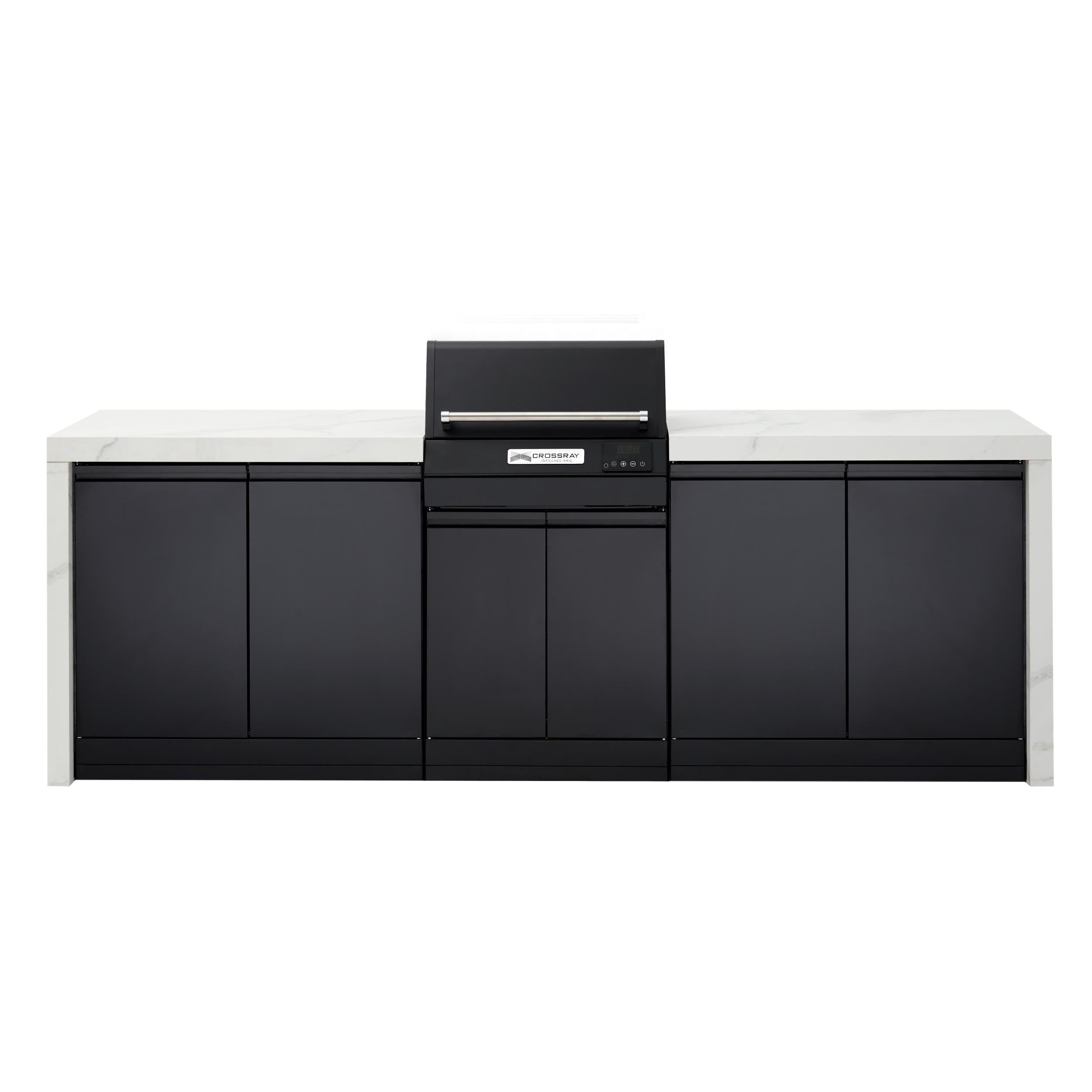 Crossray eXtreme Electric Outdoor Kitchen White Bench