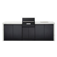 Crossray eXtreme Electric Outdoor Kitchen White Bench