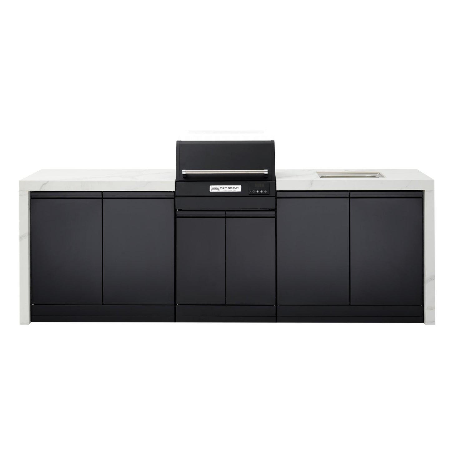 Crossray eXtreme Electric Outdoor Kitchen White Bench