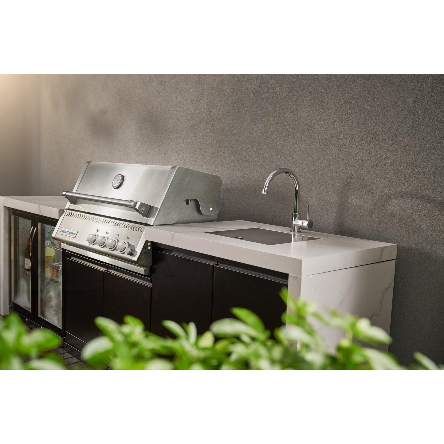 Crossray Premium Xplor Outdoor Kitchen White Bench