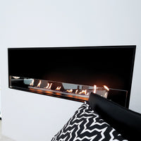 Decoflame Montreal Front Facing Ethanol Fireplace with Net Zero Burner