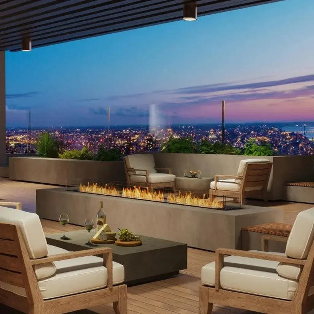 Ecosmart Flex Bench Ethanol Fireplace