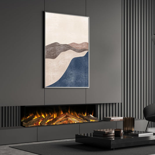 Evonic 1500 Volante Black Edition Electric Fireplace