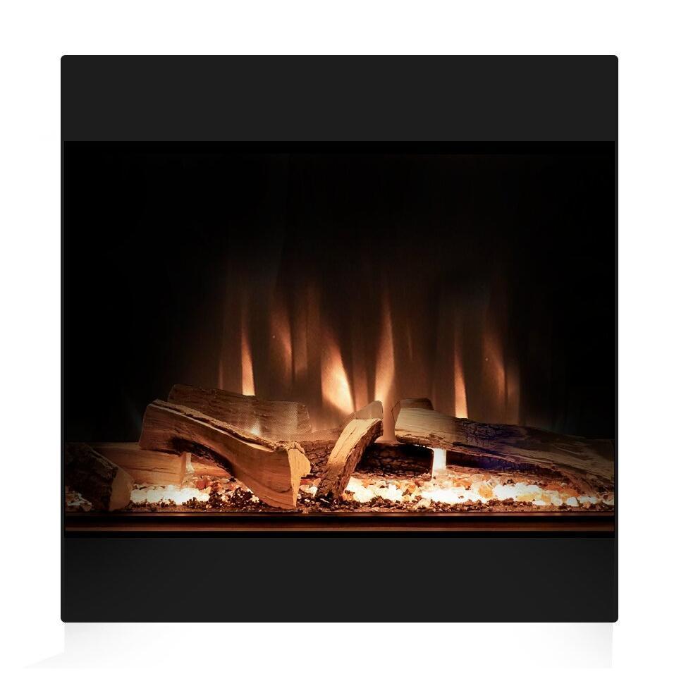 Evonic 800T Volante Black Edition Electric Fireplace