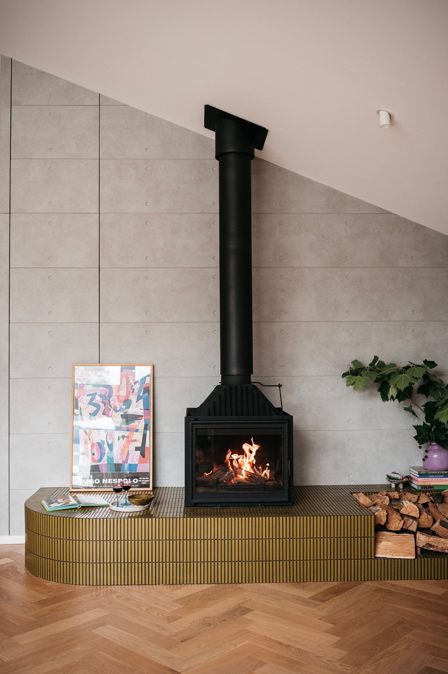PAD 7" Insulated 4m Flue Kit - Black