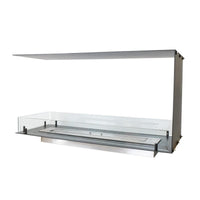 Foco Room Divider 1000 Triple Sided Ethanol Fireplace