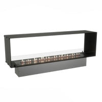 Foco Two 1800 Double Sided Ethanol Fireplace (Made to Order)