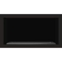 Grand XL Ethanol Firebox With Black Powder Coated Fascia