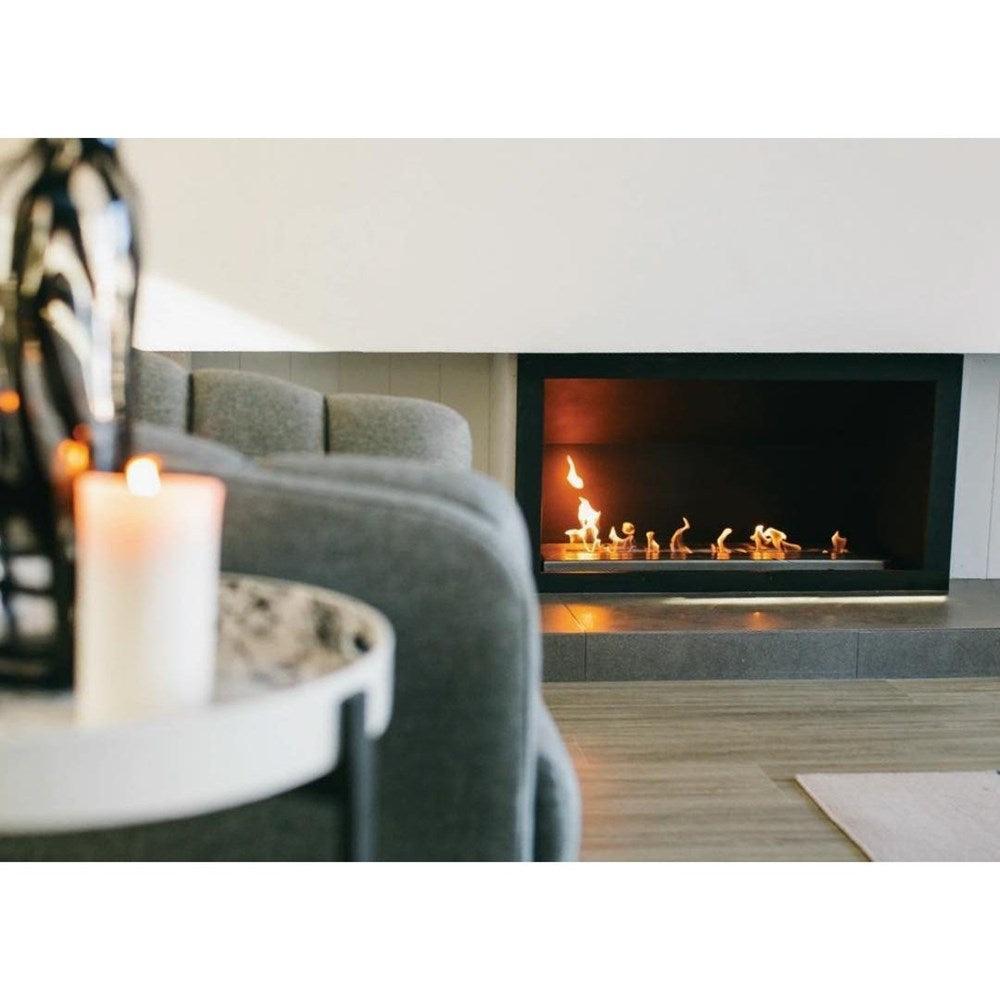 Grand XL Manual Ethanol Firebox With Black Powder Coated Fascia (EX DISPLAY)