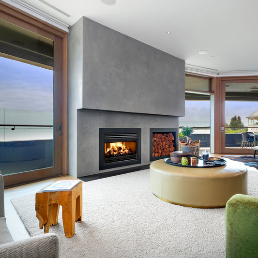 Heatmaster B900 Inbuilt Uninsulated Wood Fireplace