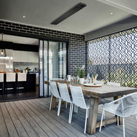 Heatstrip Classic With Remote Outdoor Radiant Electric Heater (3200W)