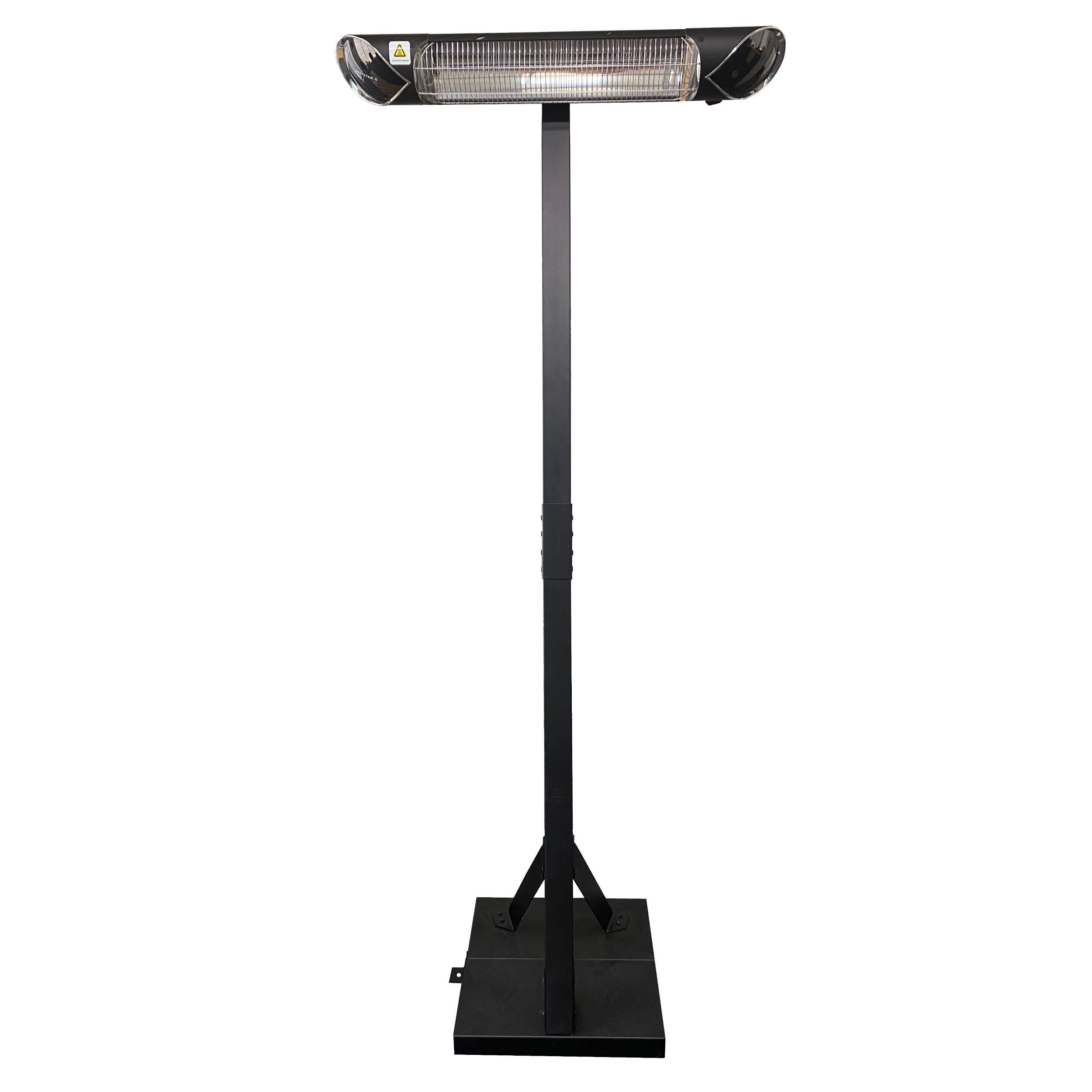 Heatstrip Portable Nano Radiant Electric Heater (2000W) With Black Stand