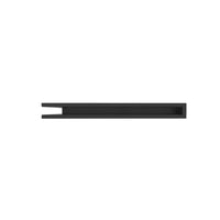 Hestia Corner Vent 60x560x560mm - Black