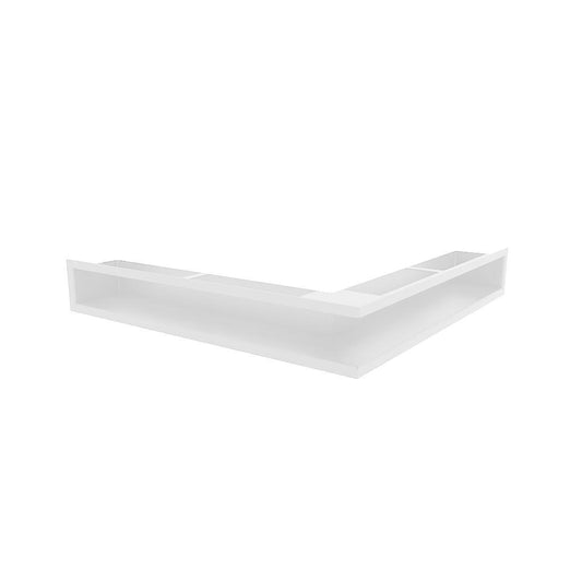 Hestia Corner Vent 60x560x560mm - White