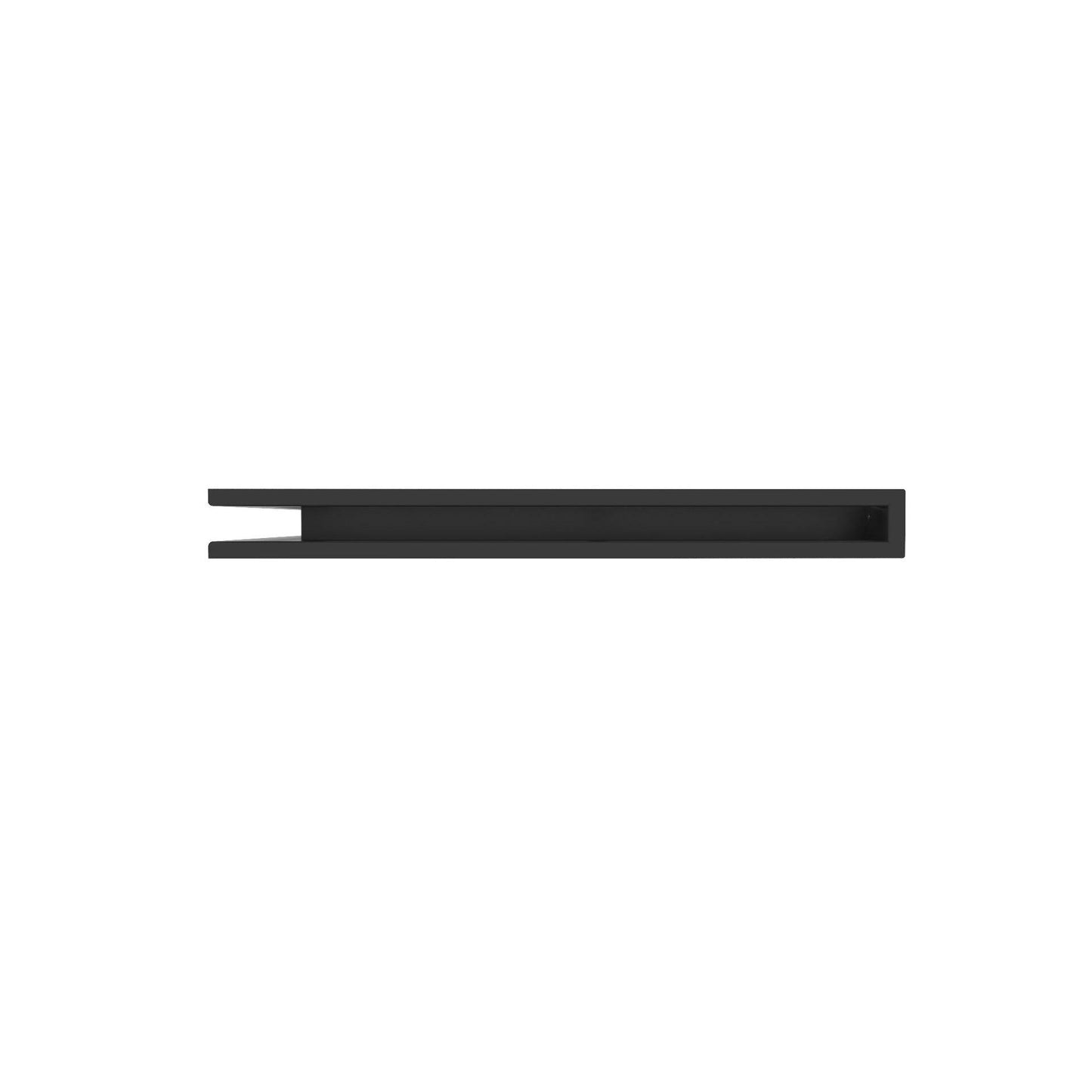 Hestia Corner Vent 60x600x400mm - Black - Right