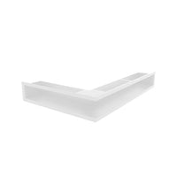 Hestia Corner Vent 60x600x400mm - White - Left