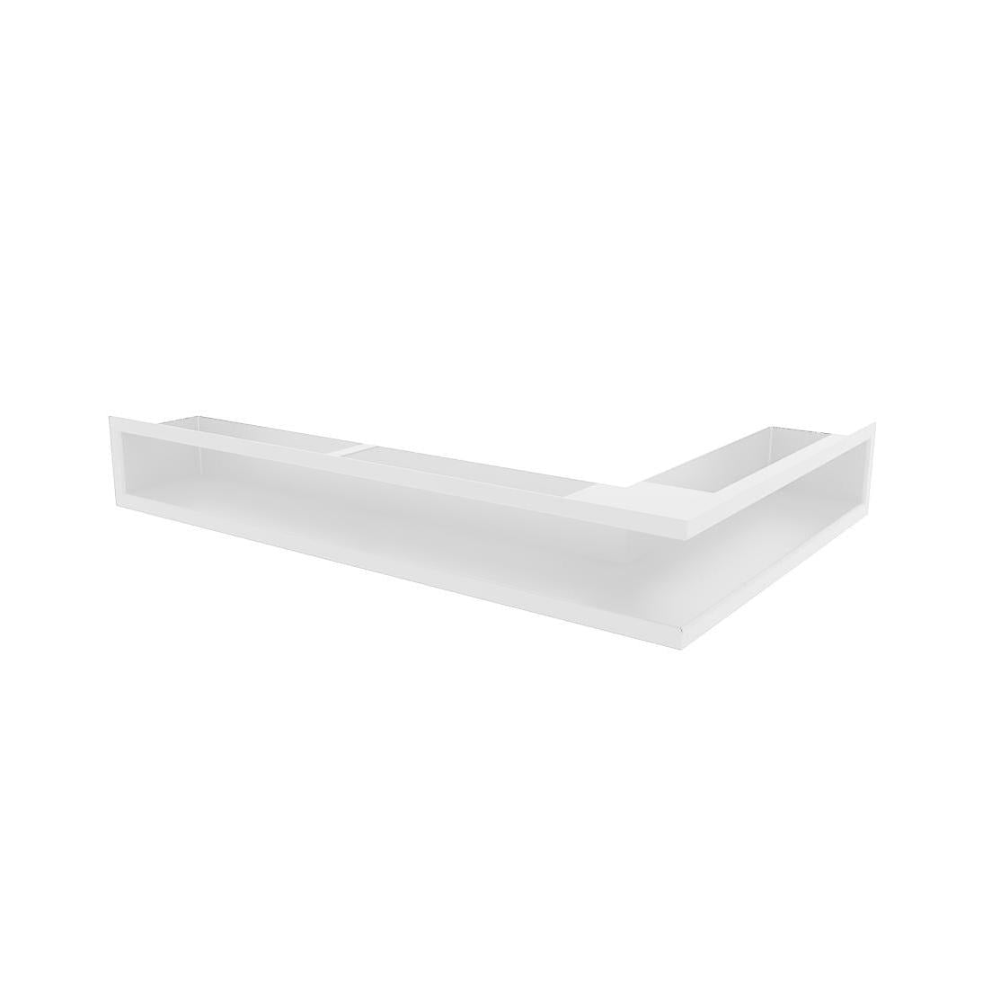 Hestia Corner Vent 60x600x400mm - White - Right