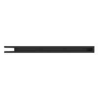 Hestia Corner Vent 60x800x450mm - Black - Left