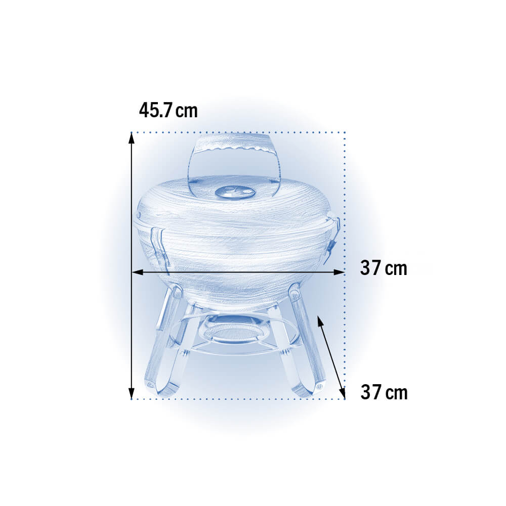 Napoleon 14 Inch Charcoal Portable BBQ