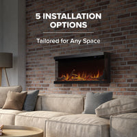 Napoleon Astound 74 Electric Fireplace