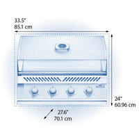 Napoleon Built-In 500 Series 32-inch BBQ (Natural Gas)