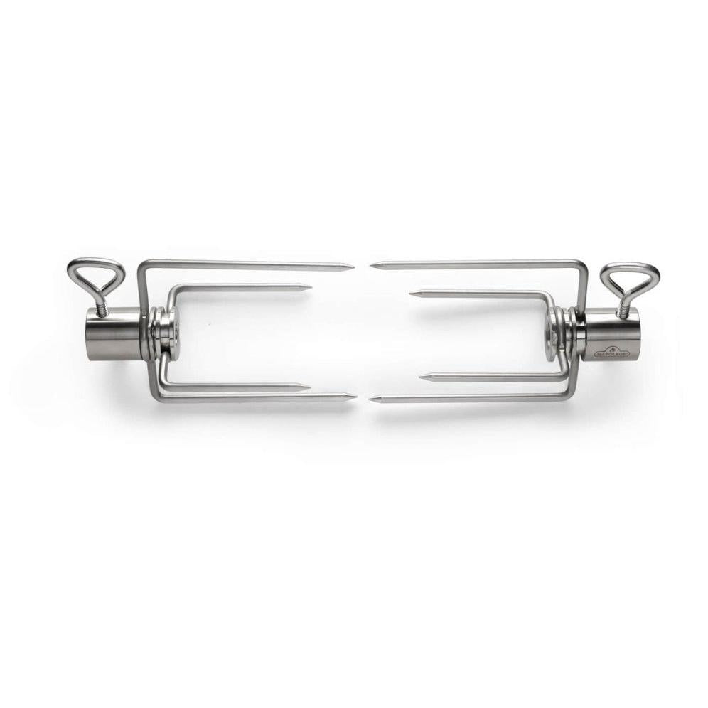 Napoleon Commercial Quality Collapsible Rotisserie Forks - Four Prongs, Set of Two