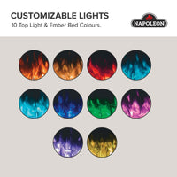 Napoleon Entice 72 Electric Fireplace