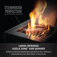 Napoleon Built-in 700 Series Single Infrared Burner with Stainless Steel Cover (Natural Gas)