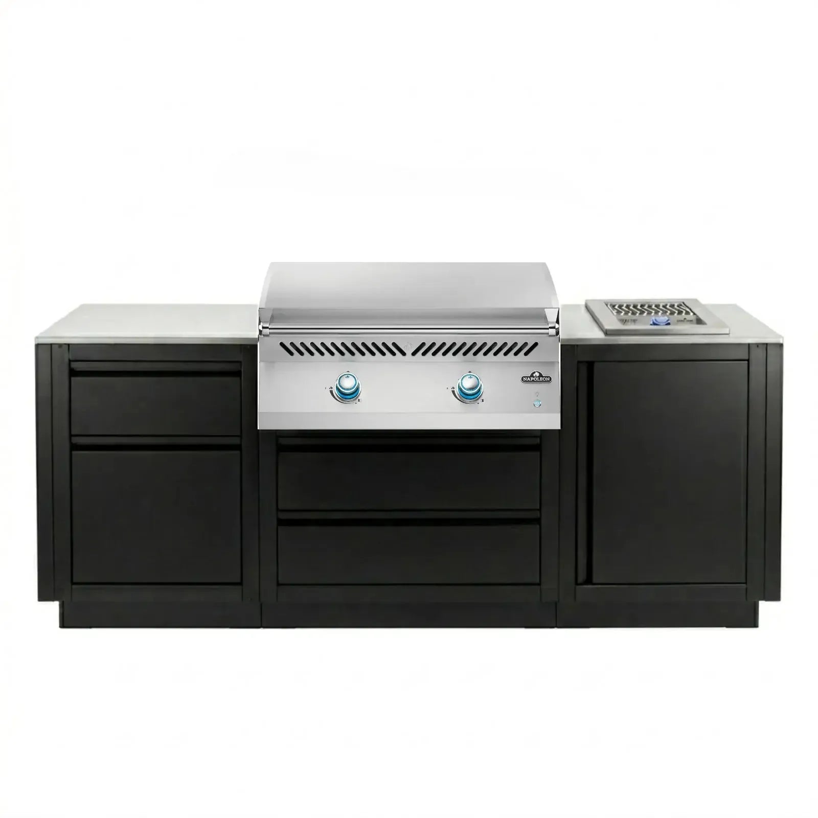 Napoleon Outdoor Kitchen Built-in 700 BBQ 32" FTP with 10" IRP, Matte Black, LPG