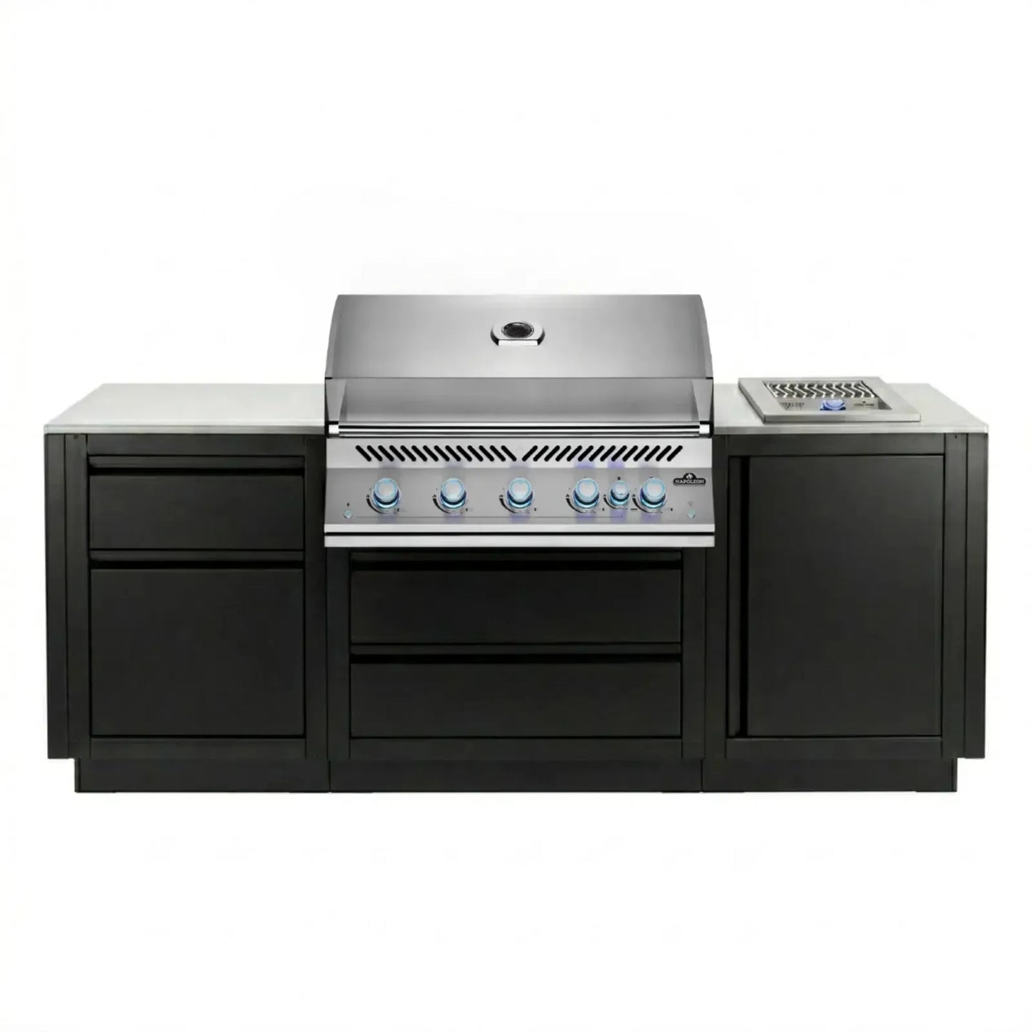 Napoleon Outdoor Kitchen Built-in 700 BBQ Series 38" RBIP and 10" IRPSS, LPG