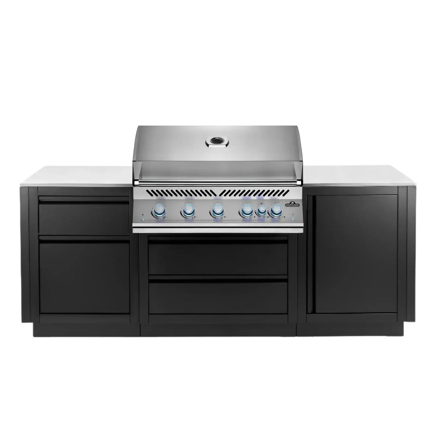 Napoleon Outdoor Kitchen Built-in 700 BBQ Series 38" RBINSS, Matte Black, Natural Gas