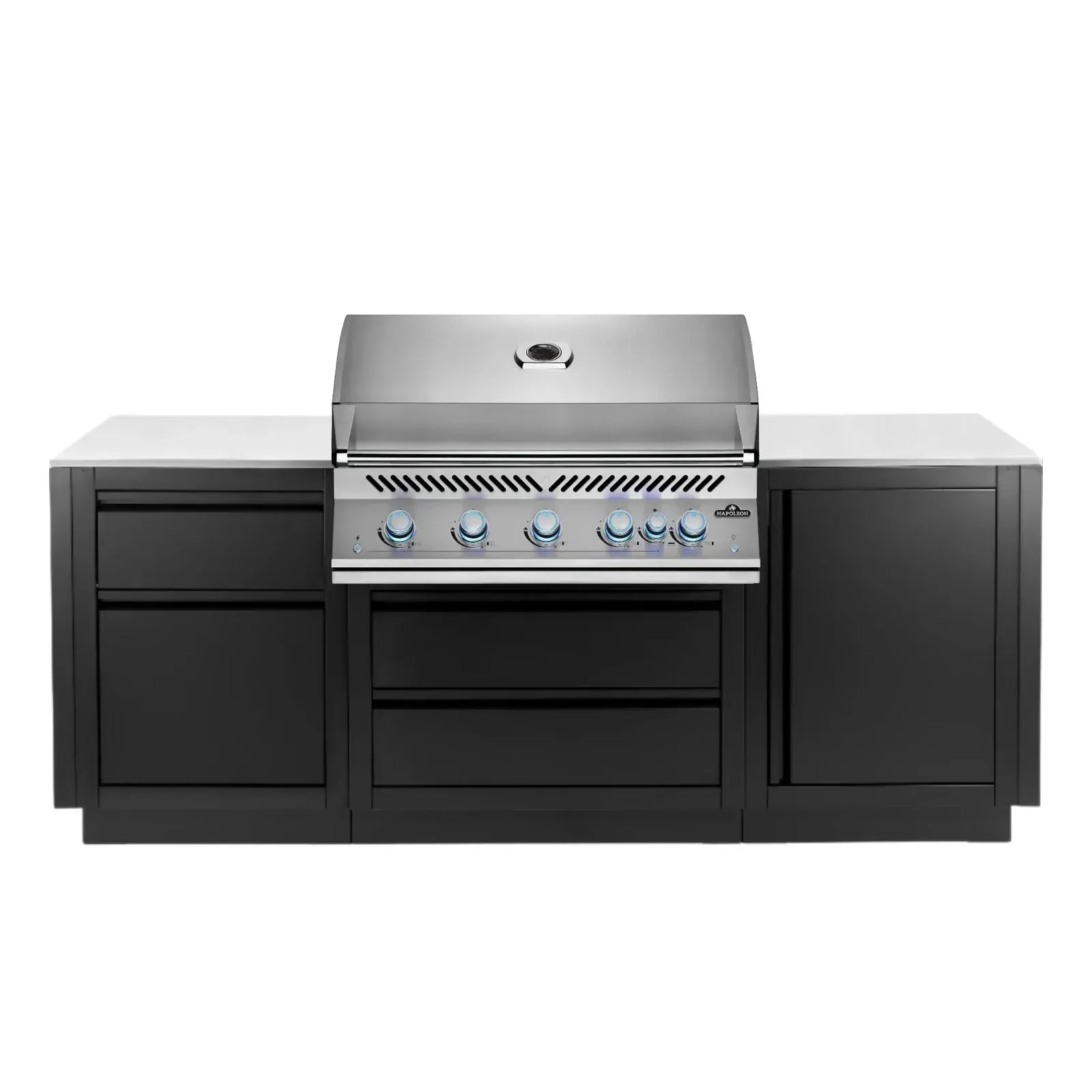 Napoleon Outdoor Kitchen Built-in 700 BBQ Series 38" RBINSS, Matte Black, Natural Gas
