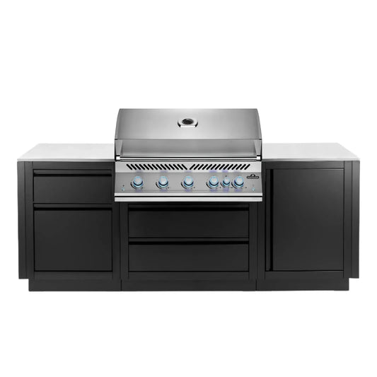 Napoleon Outdoor Kitchen Built-in 700 BBQ Series 38" RBINSS, Matte Black, Natural Gas