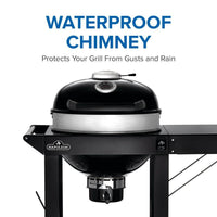 Napoleon PRO22 Charcoal Kettle BBQ Grill with Cart