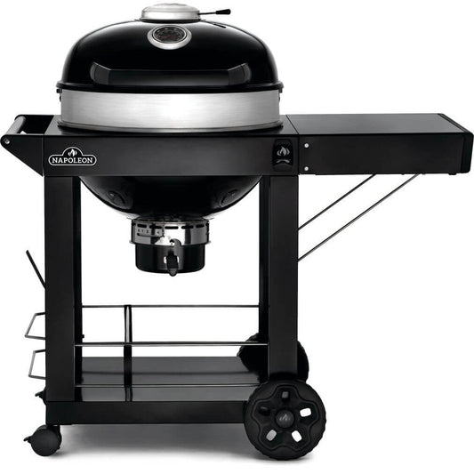 Napoleon PRO22 Charcoal Kettle BBQ Grill with Cart