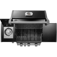 Napoleon Rogue PRO 425 LPG Gas BBQ with Flame Side Burner