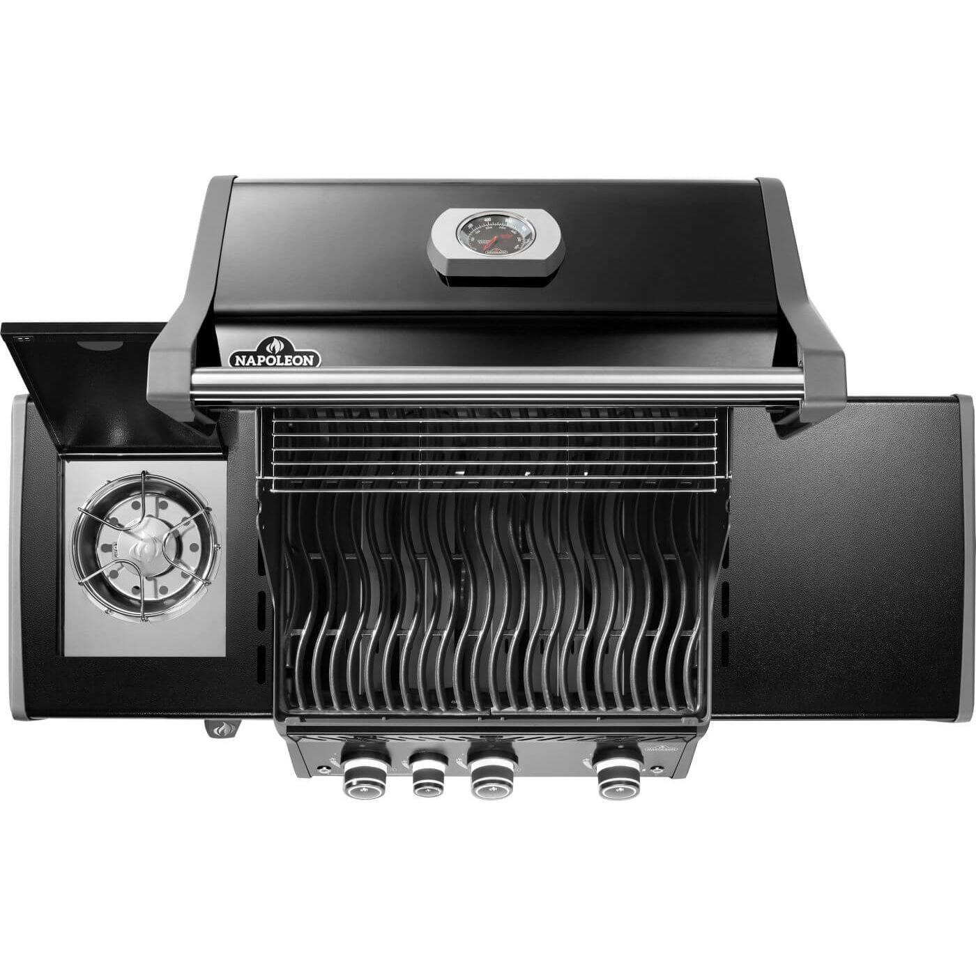 Napoleon Rogue PRO 425 LPG Gas BBQ with Flame Side Burner
