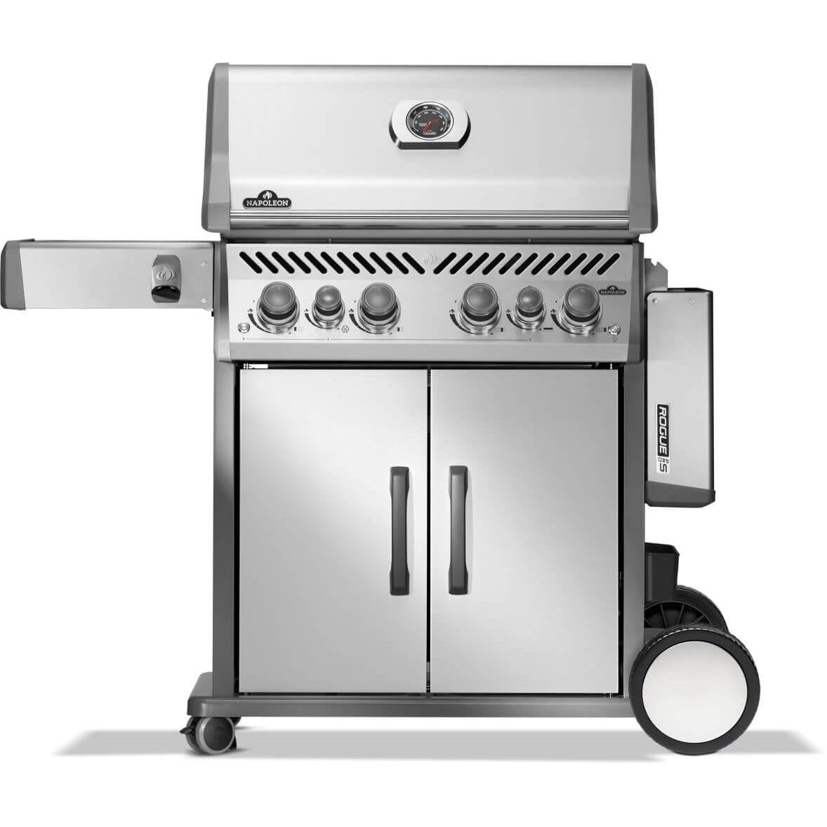 Napoleon Rogue PRO-S 525 LPG Gas BBQ with Flame Side and Infrared Rear Burners