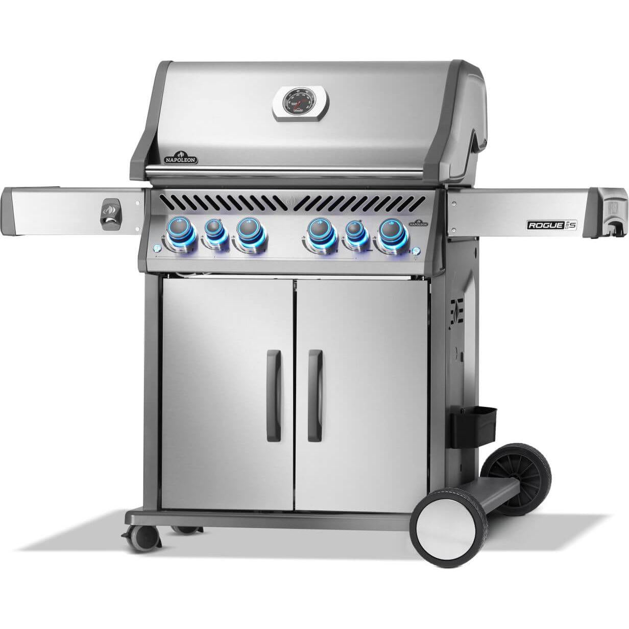 Napoleon Rogue PRO-S 525 LPG Gas BBQ with Flame Side and Infrared Rear Burners