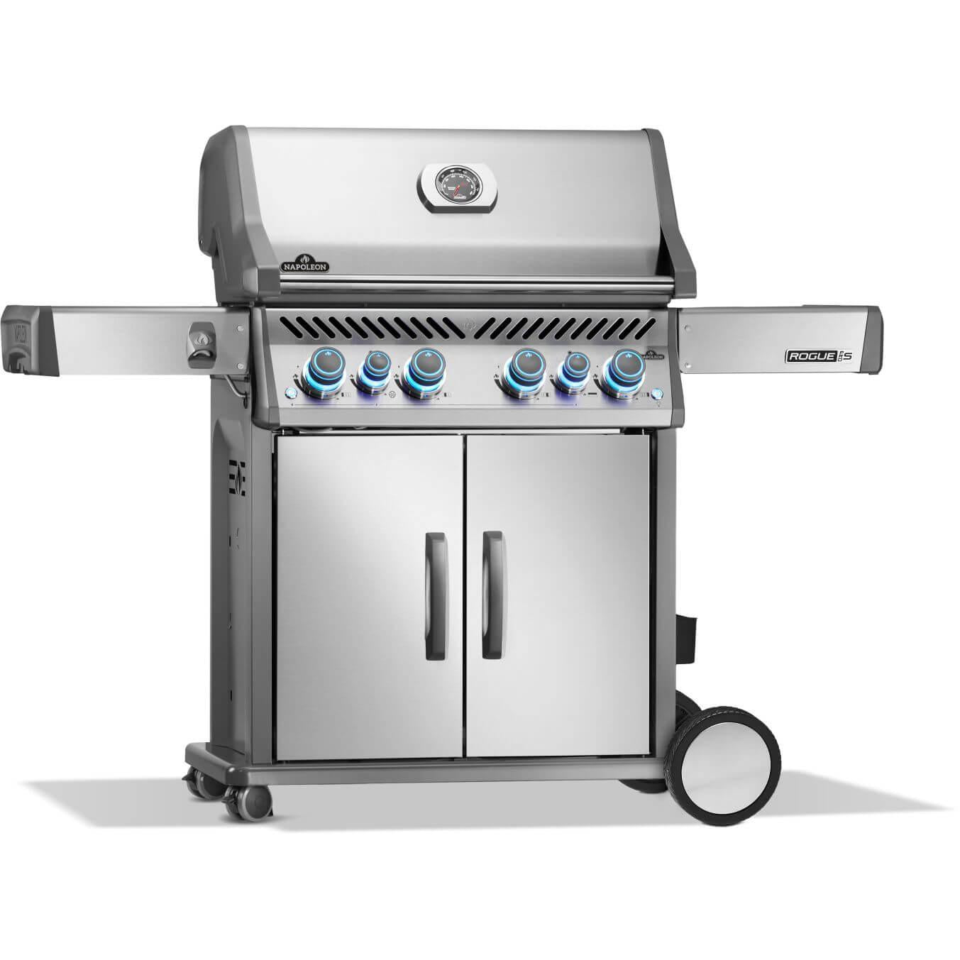 Napoleon Rogue PRO-S 525 LPG Gas BBQ with Flame Side and Infrared Rear Burners
