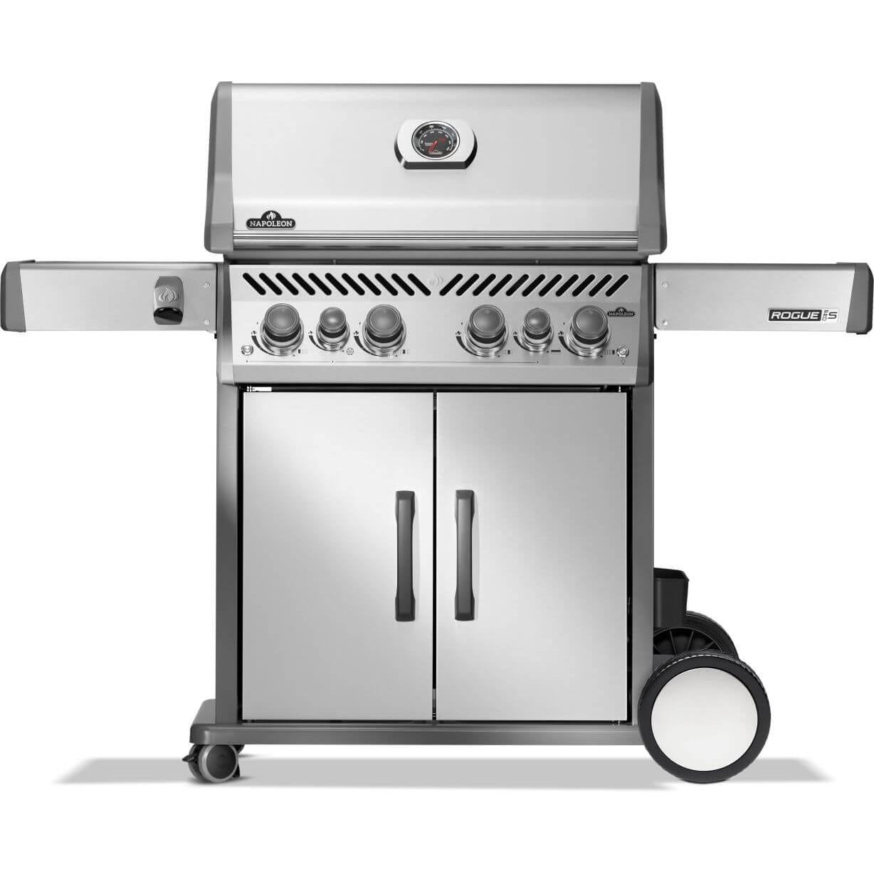 Napoleon Rogue PRO-S 525 LPG Gas BBQ with Flame Side and Infrared Rear Burners