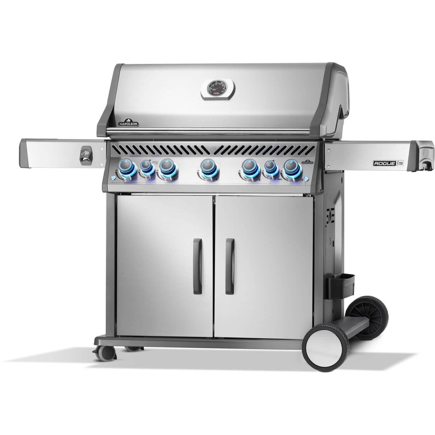 Napoleon Rogue PRO-S 625 LPG Gas BBQ with Flame Side and Infrared Rear Burners