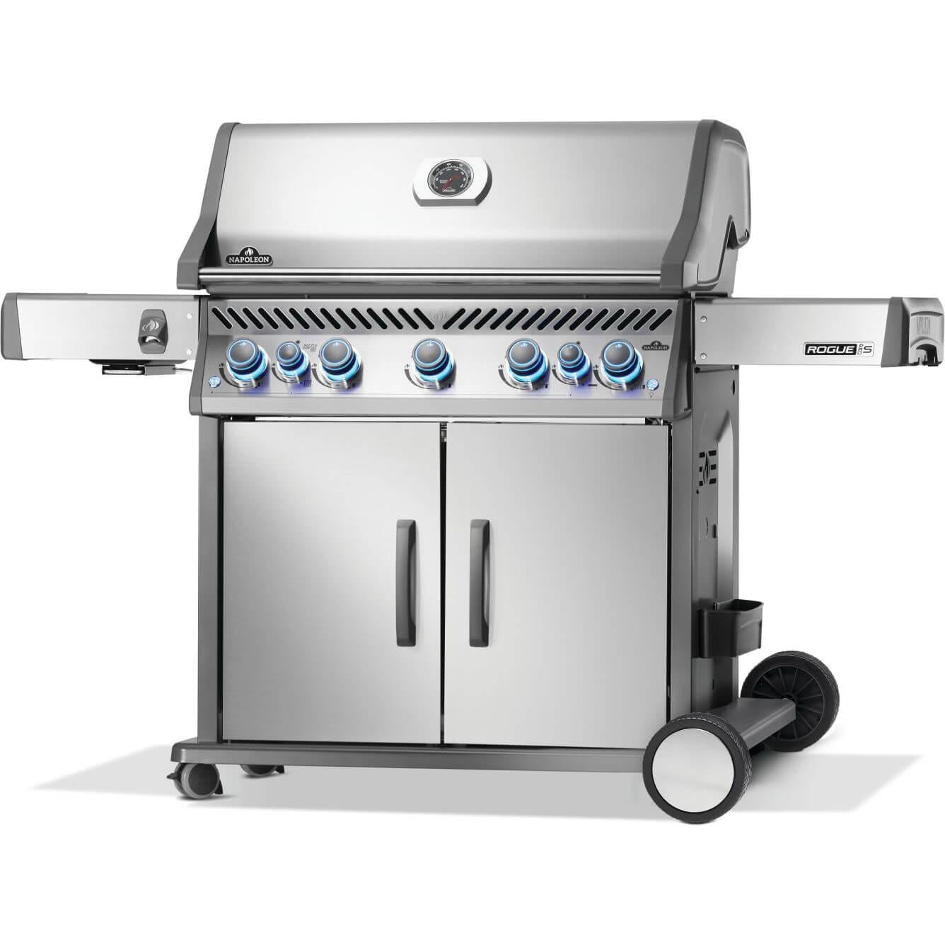 Napoleon Rogue PRO-S 625 Natural Gas BBQ with Infrared Side and Rear Burners